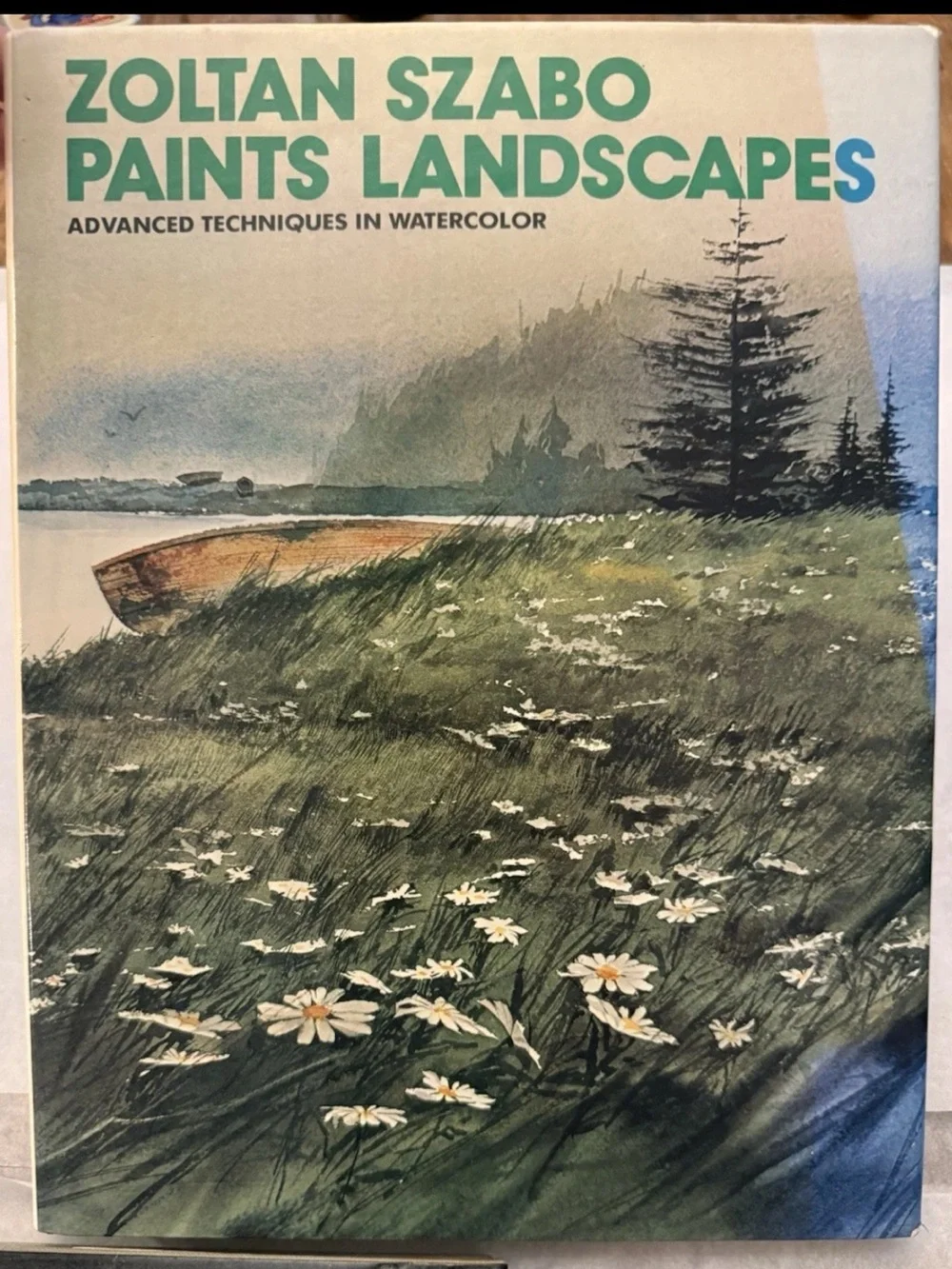 Lot 3 Watercolor books Zoltan Szabo, 40 Landscape Artists, Problem Solver 🎨🖌️